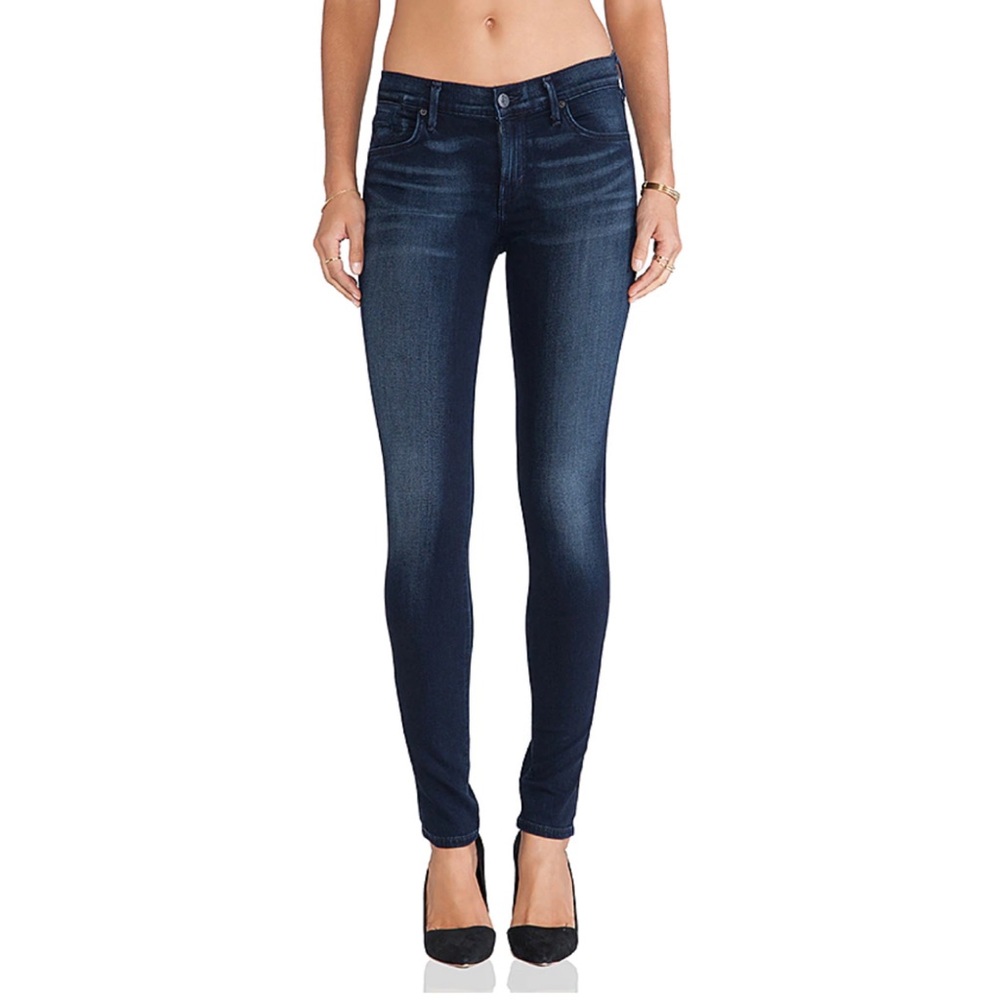 A Gold E Colette New York Wash Skinny Jeans Size 25 Soft Denim Comfort Luxury
